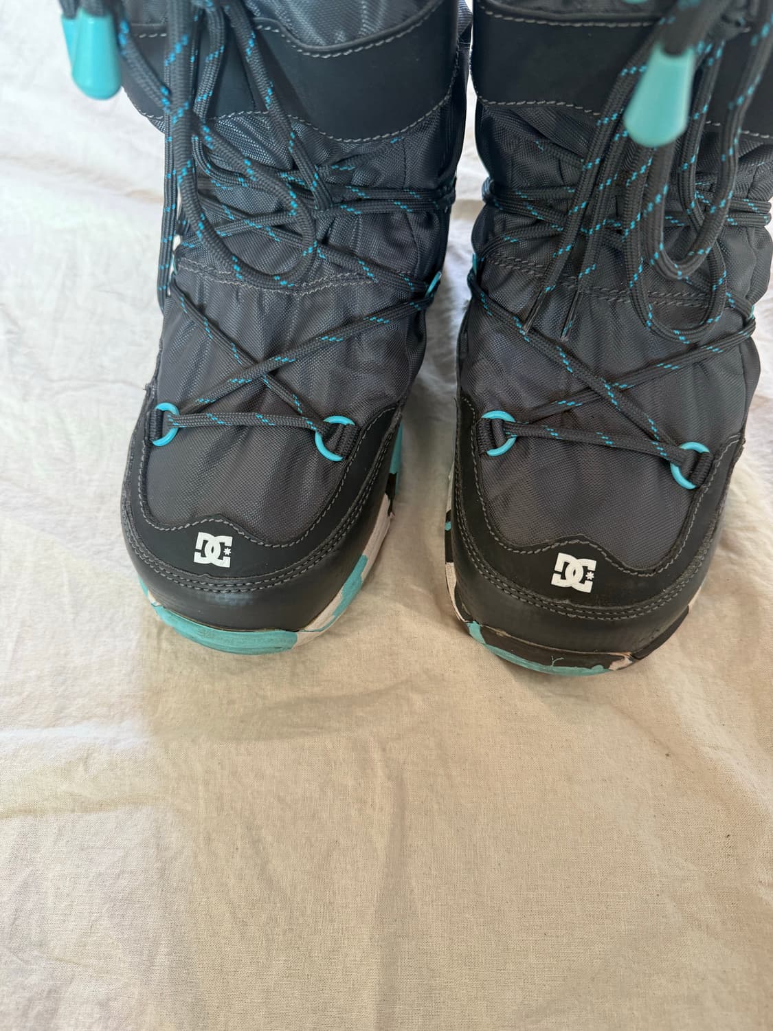 Y2k 빈티지 dc 털부츠  상품이미지5