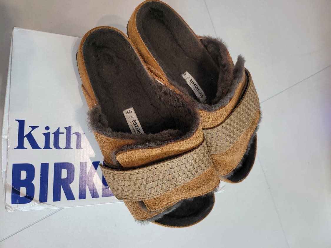 하와이 Kith 한정의 감성, 버켄스탁 교토 x Kith 밍크 시어링  상품이미지4