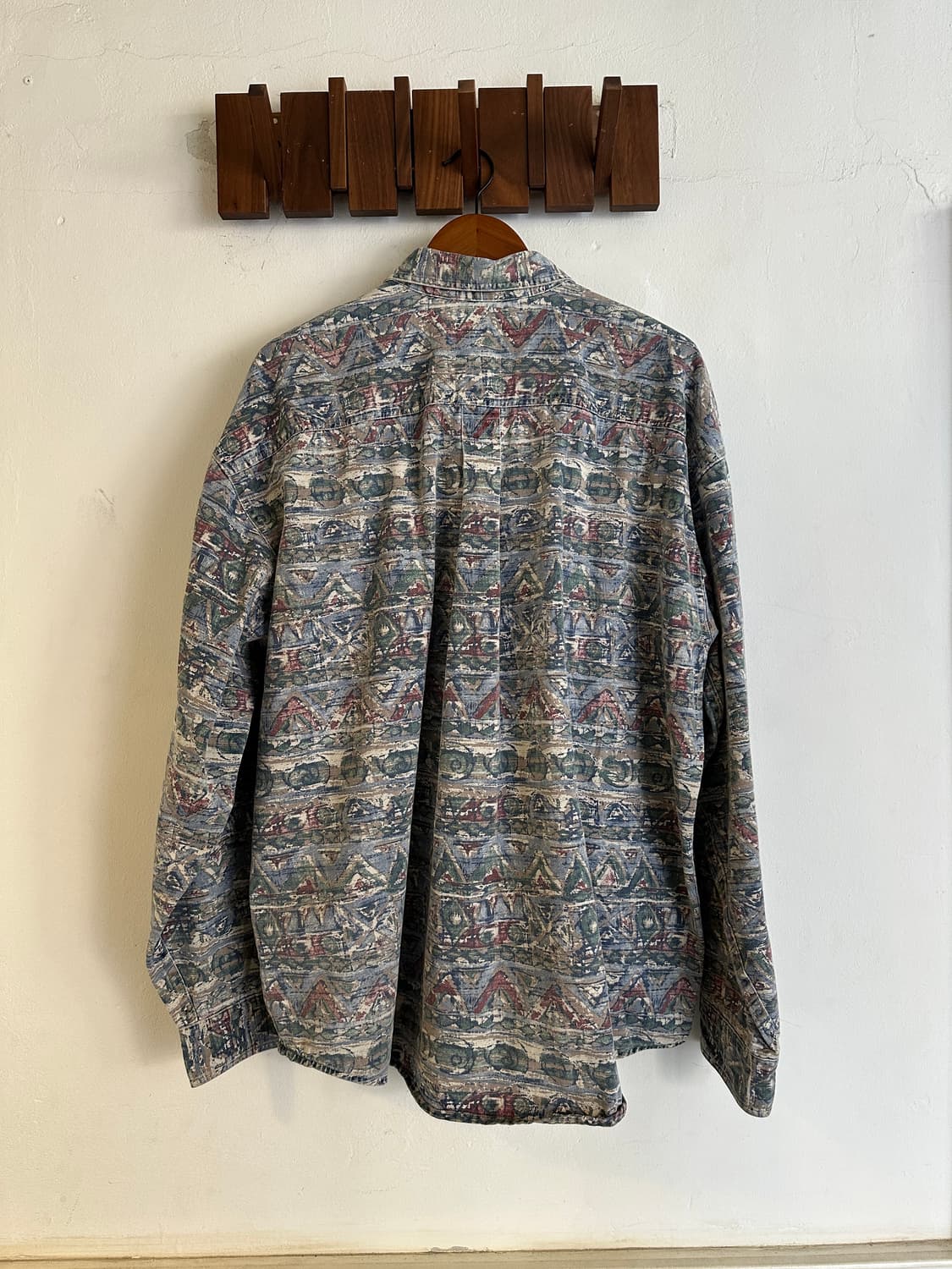 90~00s 엘엘빈 에스닉 셔츠 상품이미지5