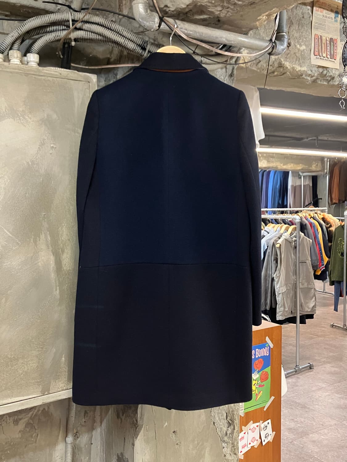 미디 롱 코트 블랙  #csz2614 상품이미지2