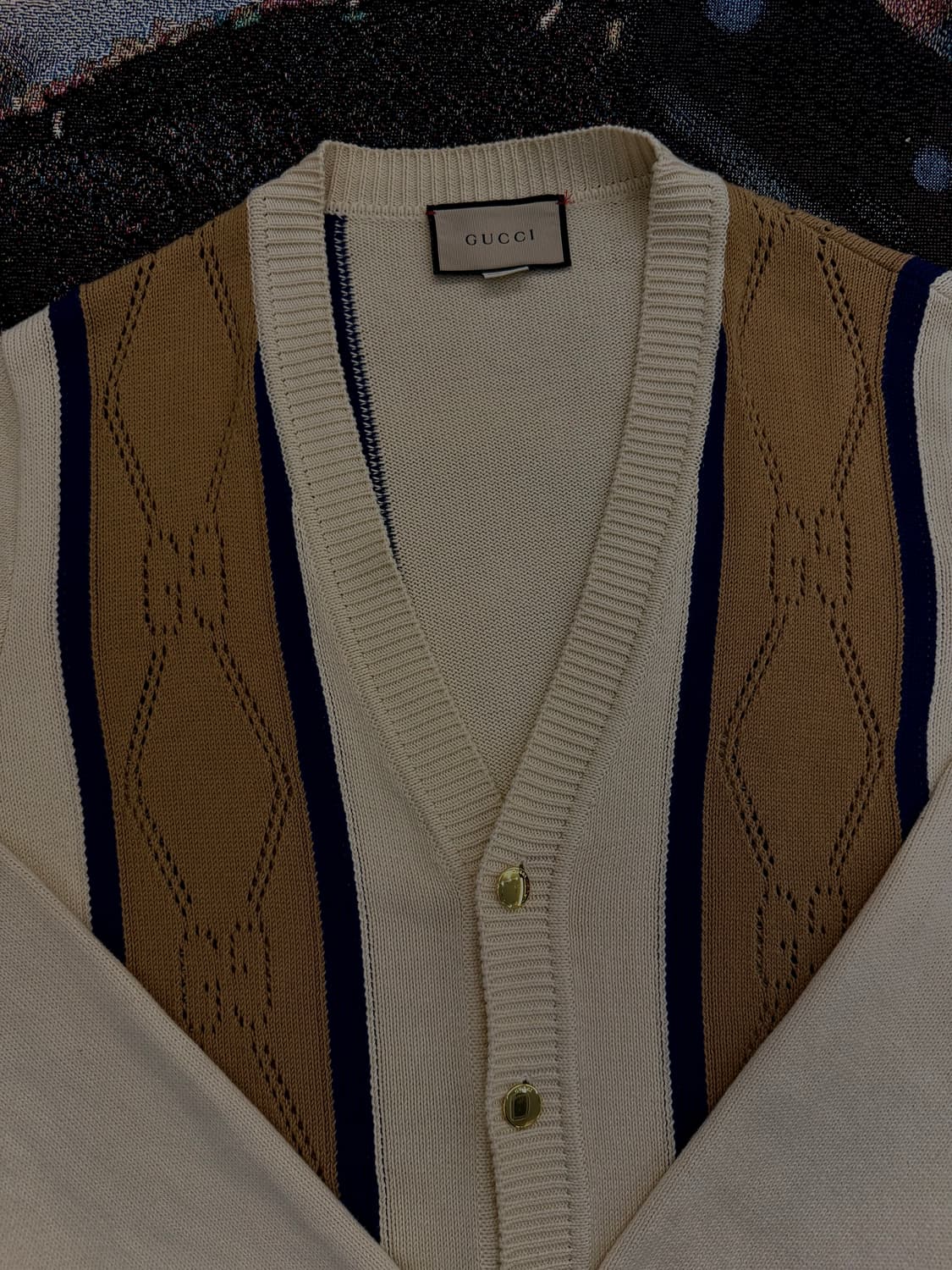 (파워정품) 구찌 펀칭 가디건 (조나힐 착) 상품이미지5