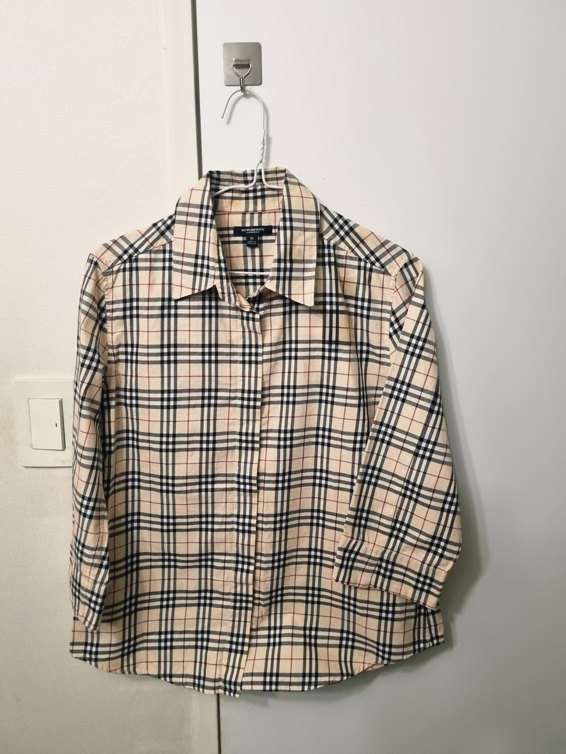 버버리 정품 칠부소매 남방 상품이미지1