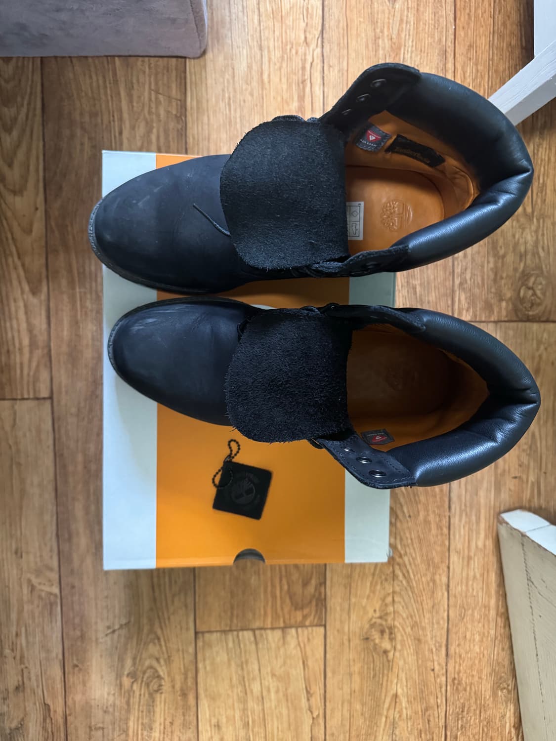 팀버랜드 프리미엄 6인치 방수 부츠 블랙 260 상품이미지2