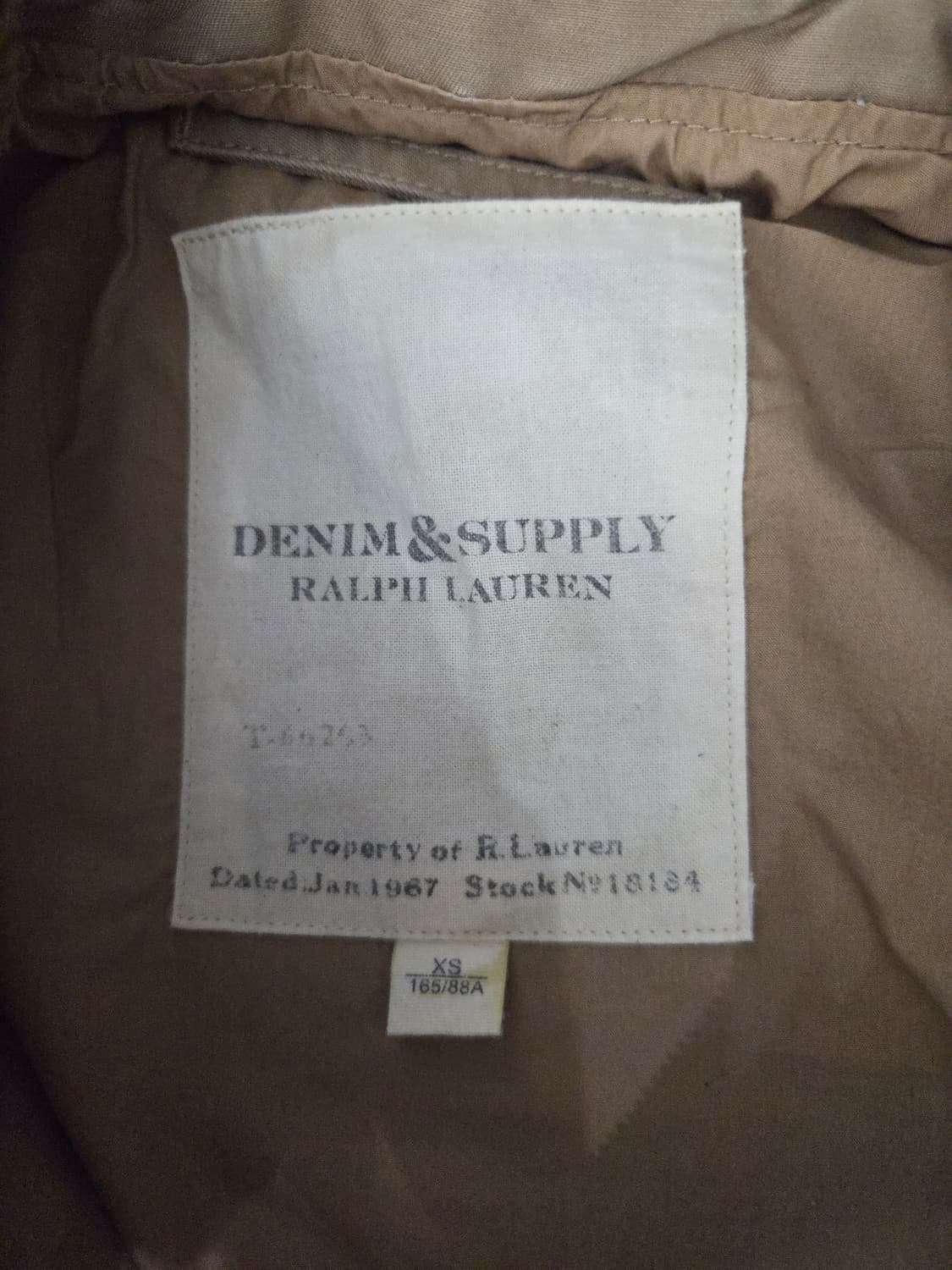 데님앤서플라이 랄프로렌 양털 카라 항공 자켓 상품이미지8