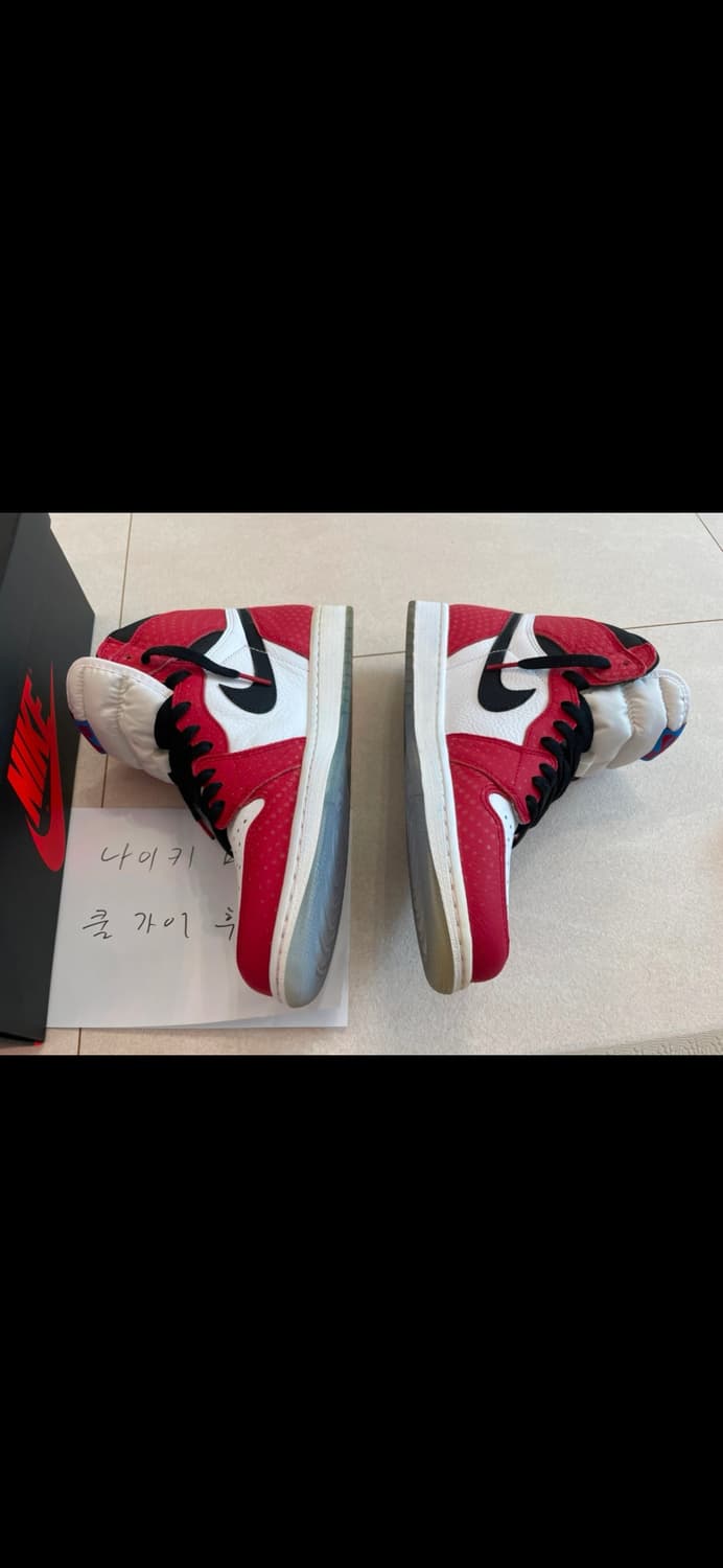 Jordan 1 Retro High Spider-Man Origin st 상품이미지5
