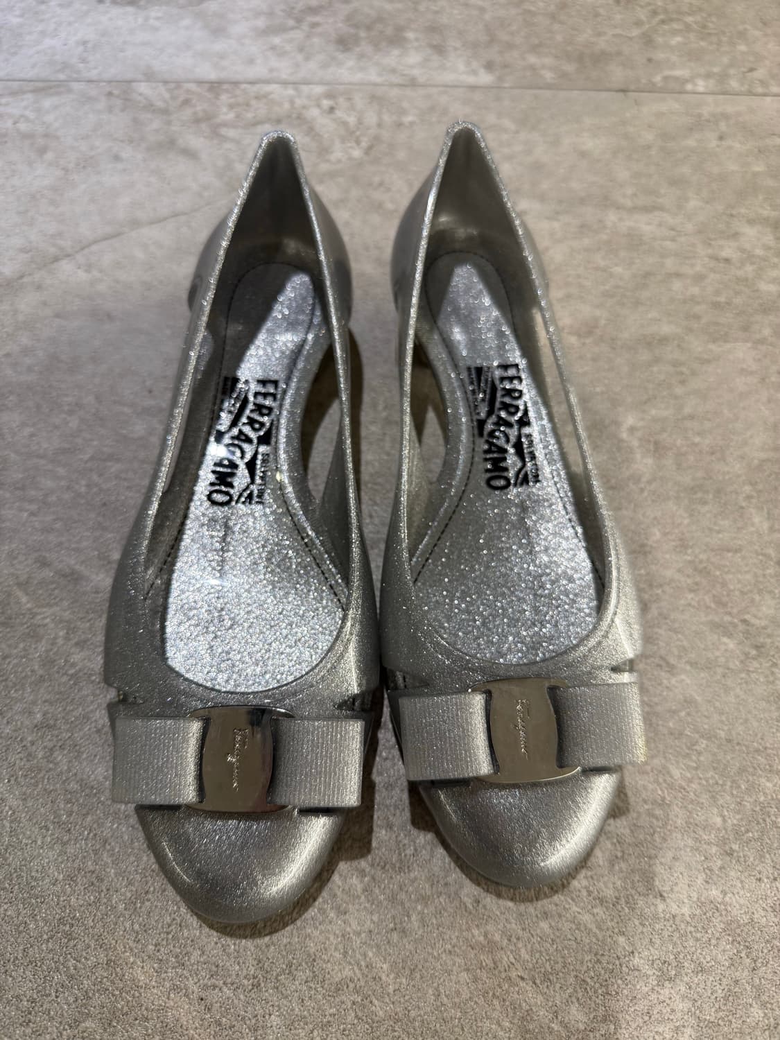 페라가모 젤리슈즈 7사이즈 상품이미지1