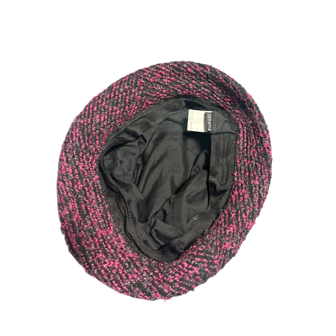 빈티지 모리걸 레노마 핑크컬러믹스 벙거지 모자 상품이미지7