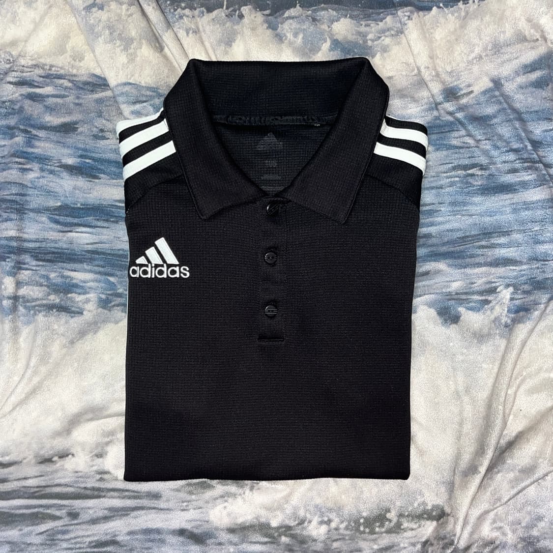 Adidas Black&White Button Shirt 상품이미지2