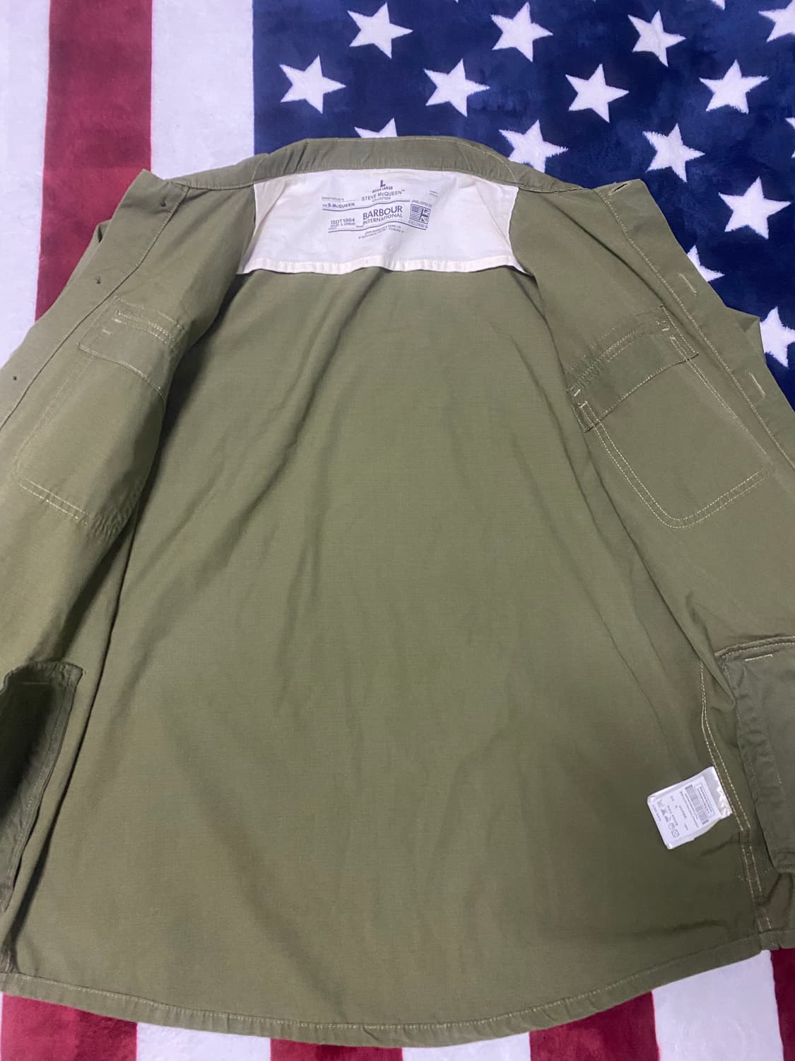 스티브맥퀸 바버 셔츠 자켓 상품이미지5