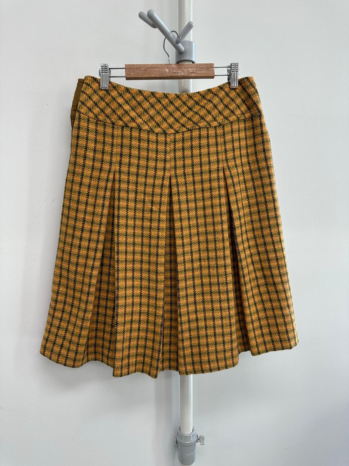 막스마라 막스앤코 울 모헤어 플리츠 스커트 상품이미지5