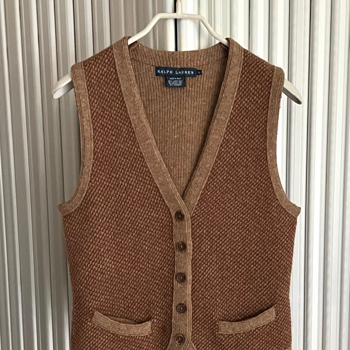 Polo knit vest 상품이미지2