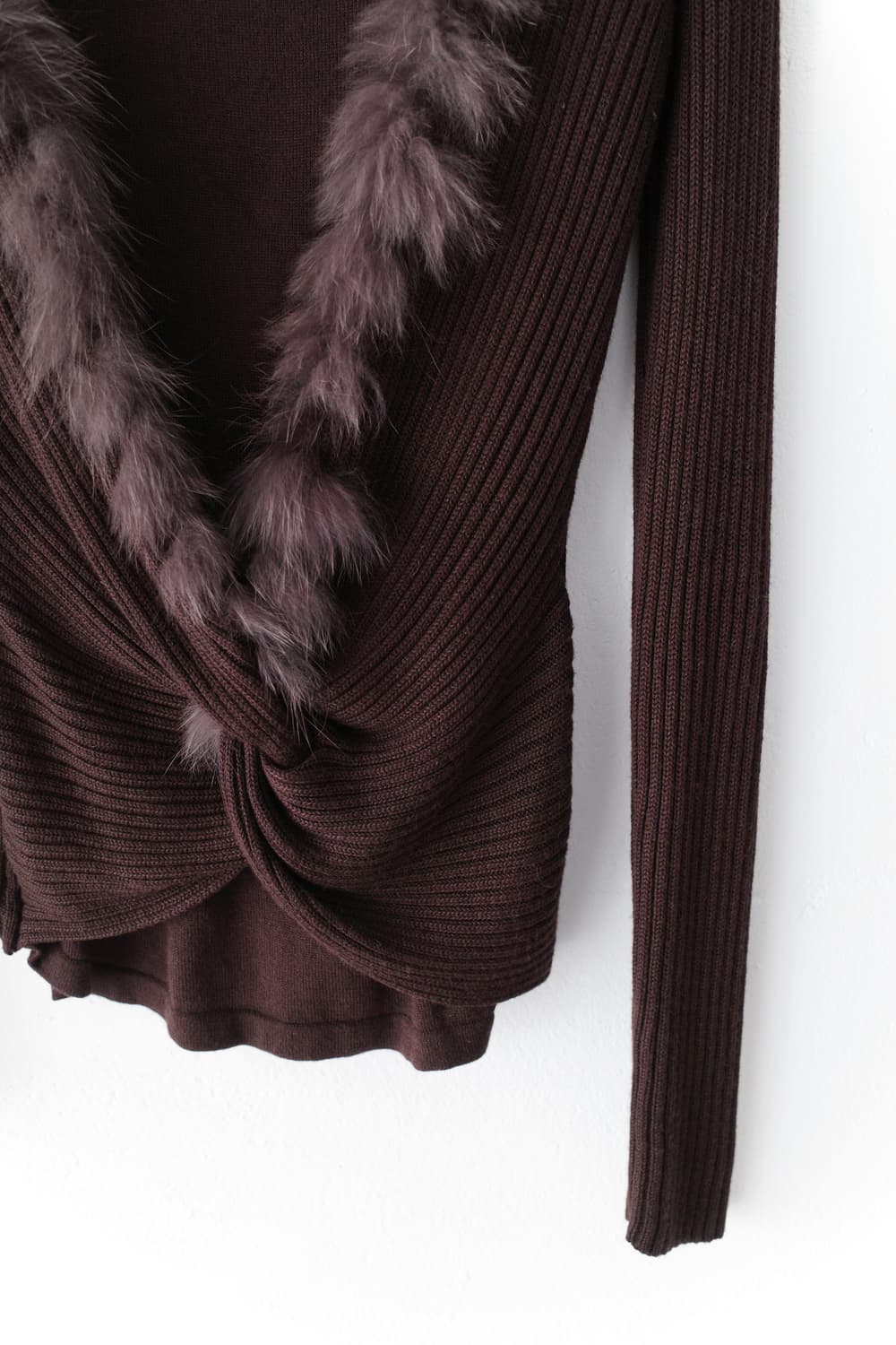 draping fur knit 상품이미지4