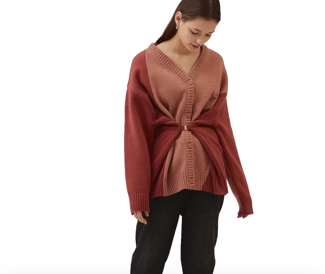 아이아이 eyeye 울니트 가디건 상품이미지1