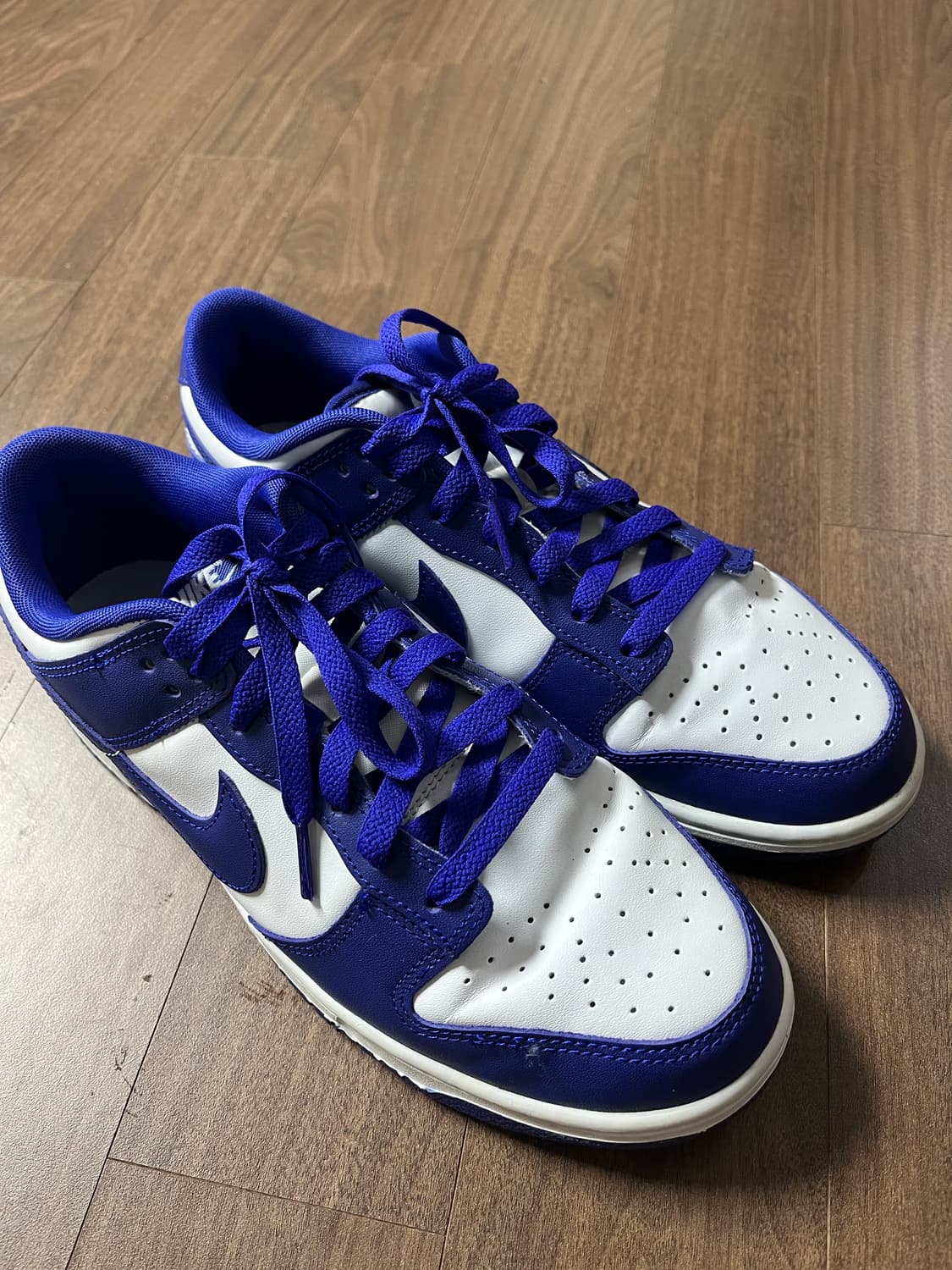 나이키 덩크 로우 레트로 화이트 콩코드 265 판매 상품이미지3