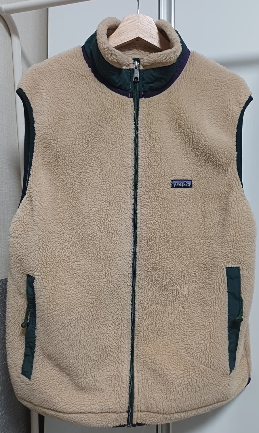 [L-XL] 파타고니아 레트로 베스트 올드 모델 오트밀 / 퍼플 상품이미지1