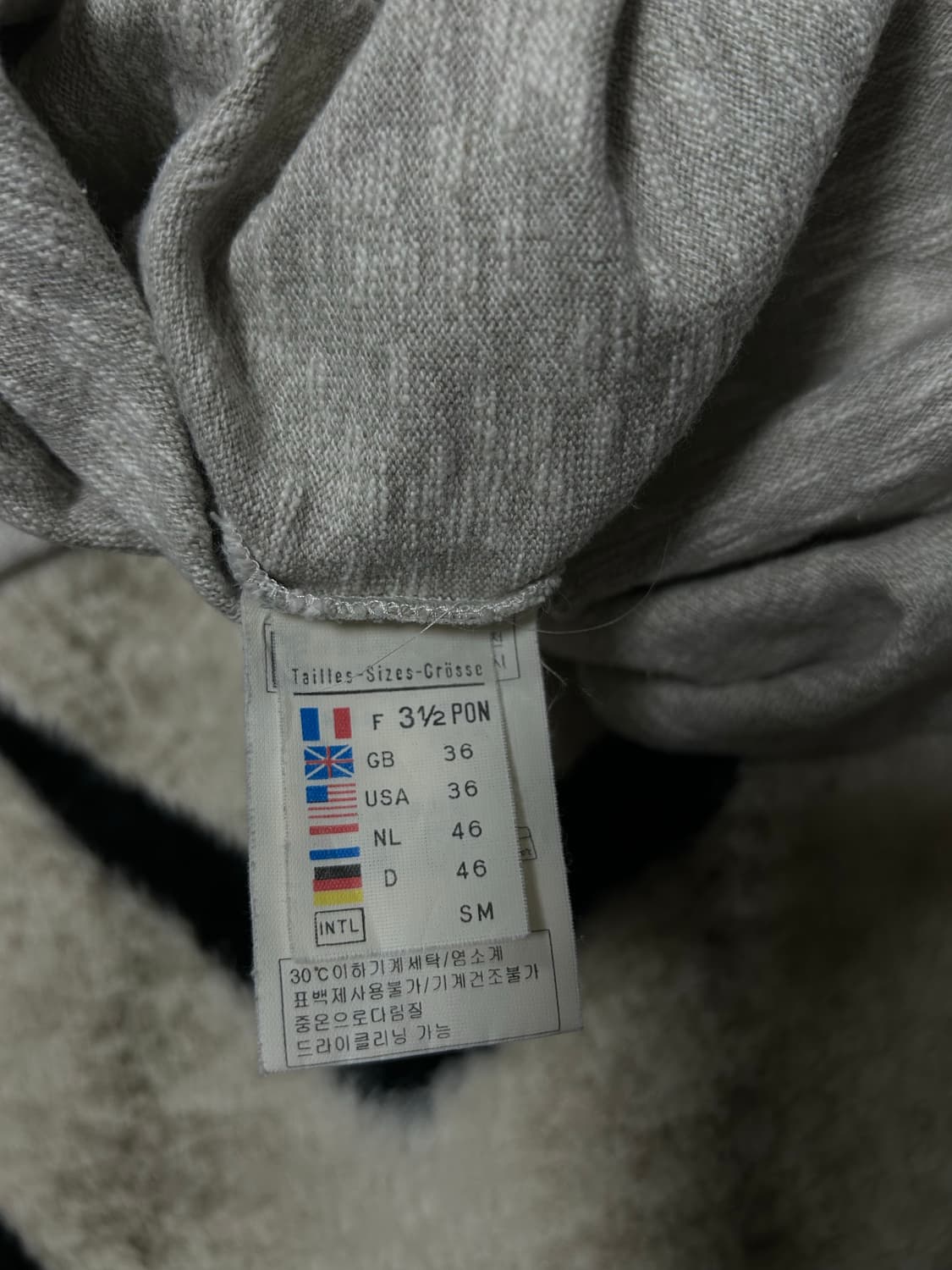 [SM]세인트제임스 보트넥 코튼 긴팔/메란지그레이 상품이미지6