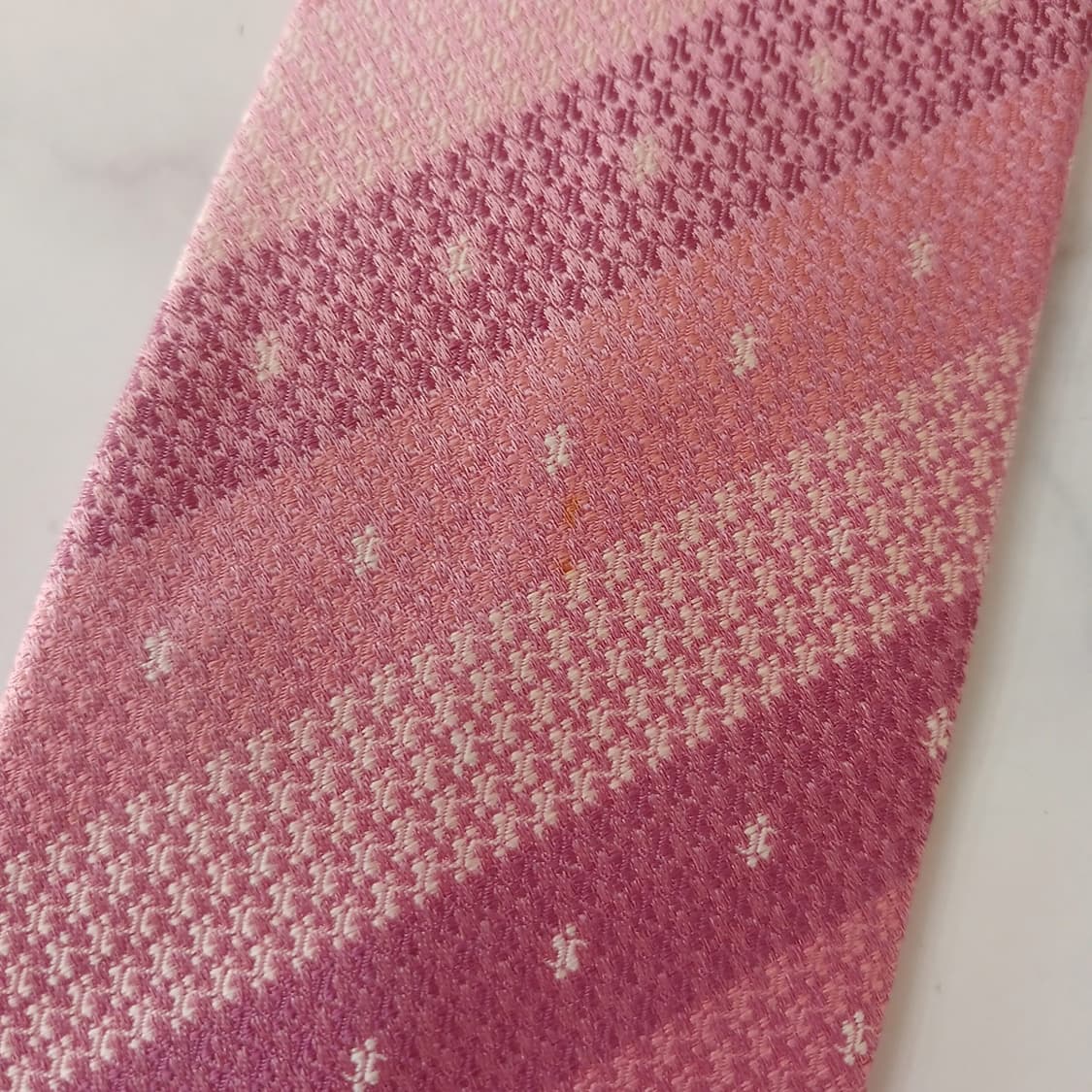 니나리치 실크 텍스처 스트라이프 넥타이 9.1cm A등급 A18985
 상품이미지7