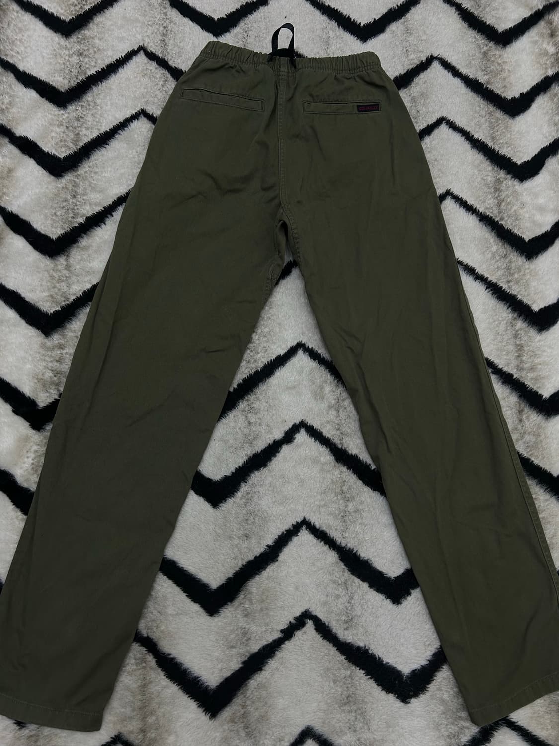 [S]그라미치 테이퍼드 코튼 팬츠/카키 상품이미지3