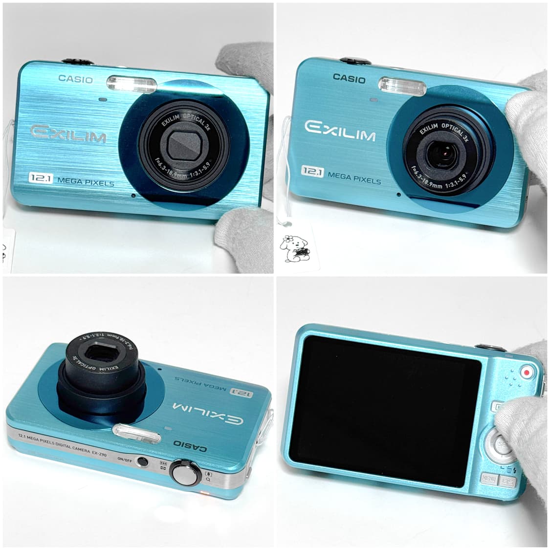 카시오 엑슬림 Z90 민트 빈티지디카 상품이미지2