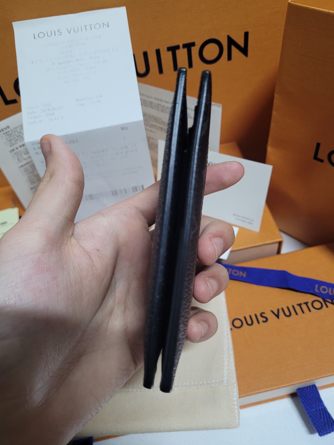 (새상품급/풀구성) 루이비통 모노그램 이클립스 오거나이저 상품이미지6