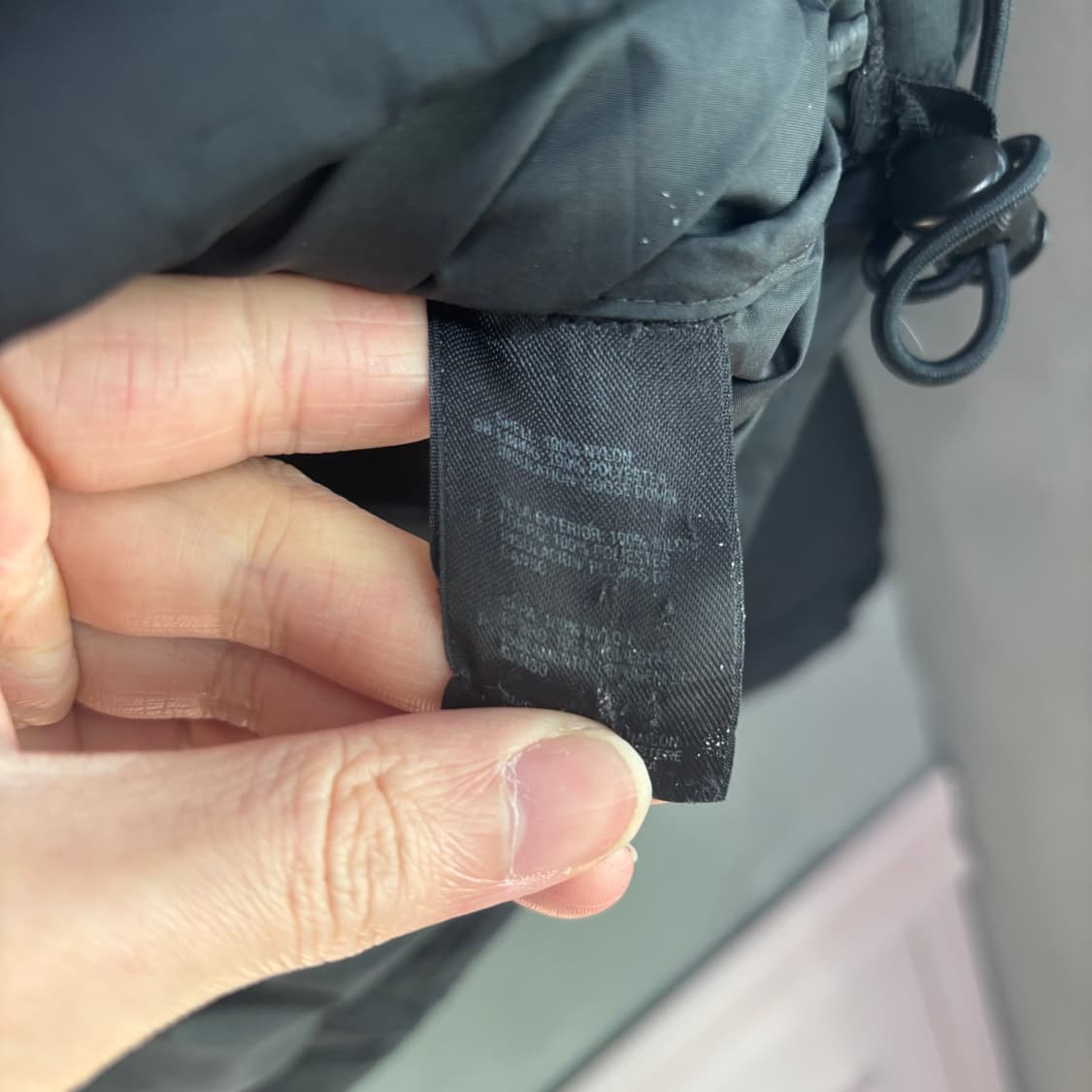 노스페이스 700 눕시 구스다운 패딩 무광 블랙 상품이미지3