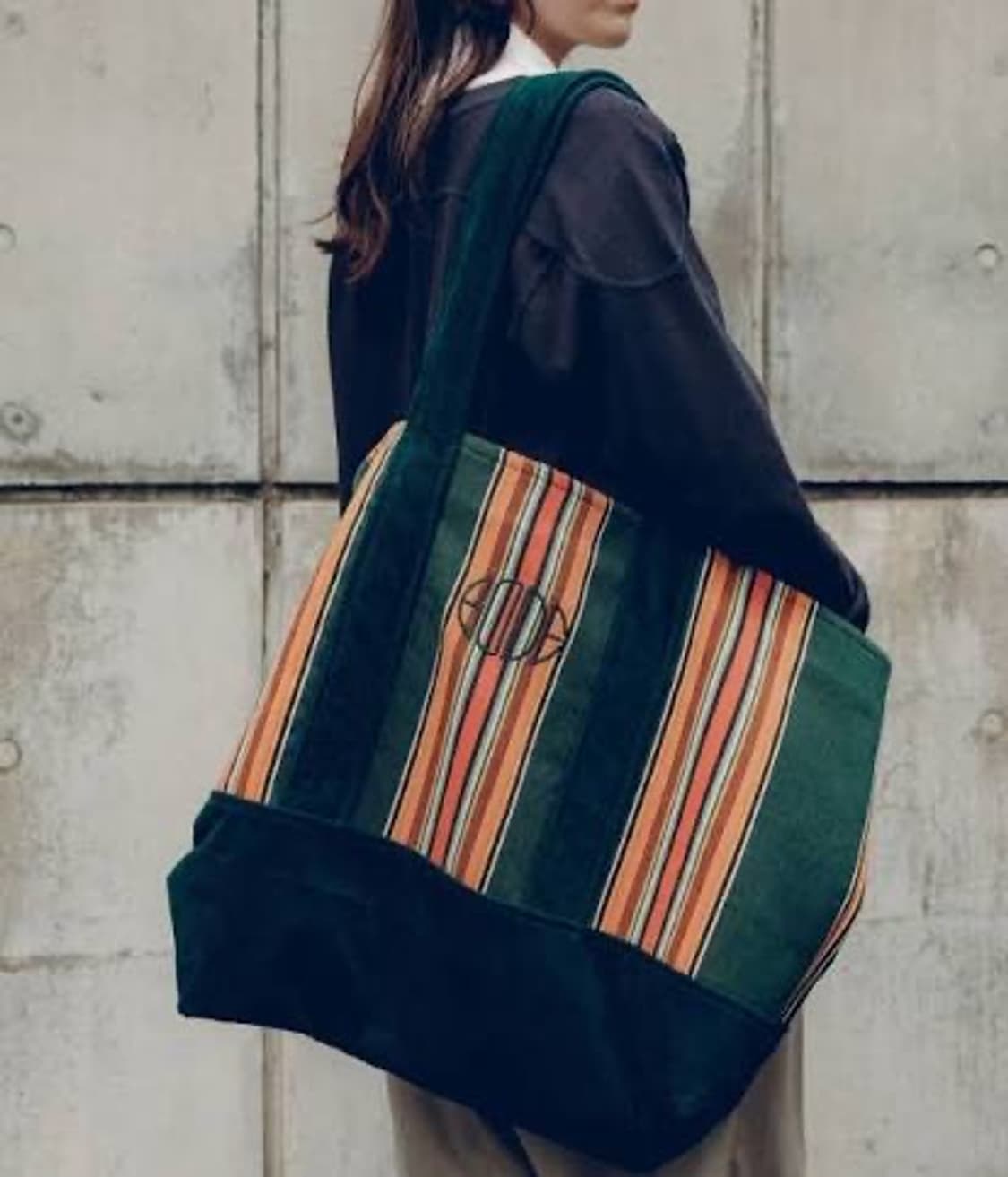 Bode parakeet stripe tote 보디 스트라이프 토트백 상품이미지4