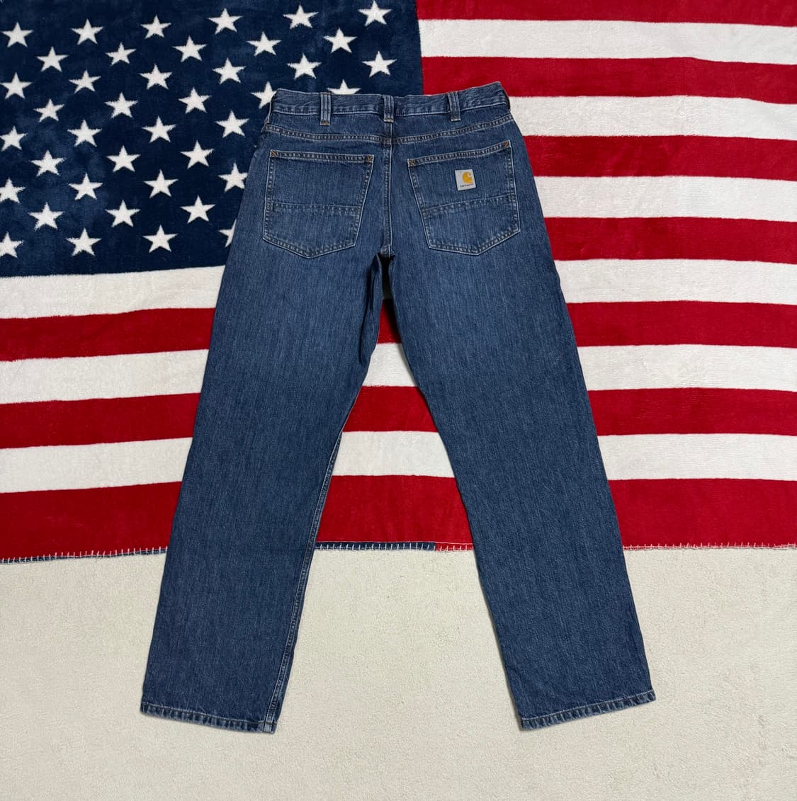칼하트 릴렉스드핏 빈티지 워크 데님팬츠 Carhartt [31] 상품이미지9