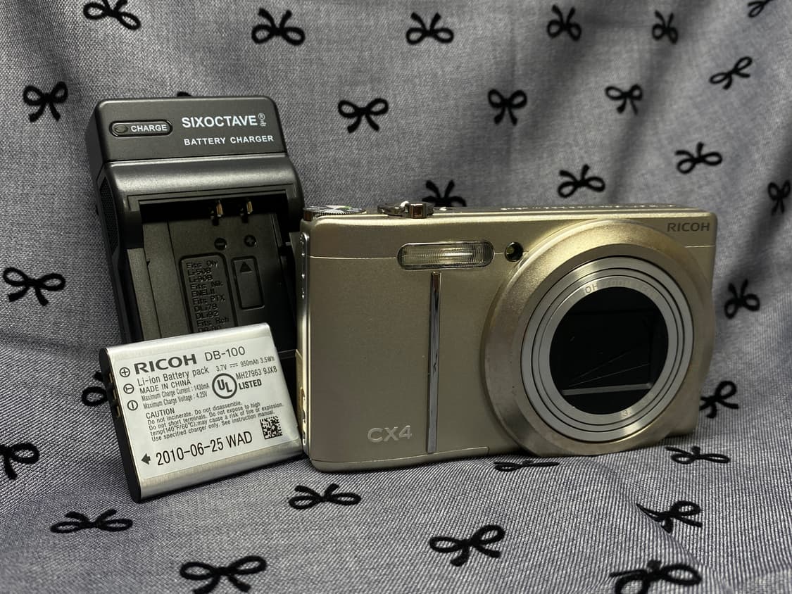 Ricoh(리코) cx4 메탈실버 상품이미지1