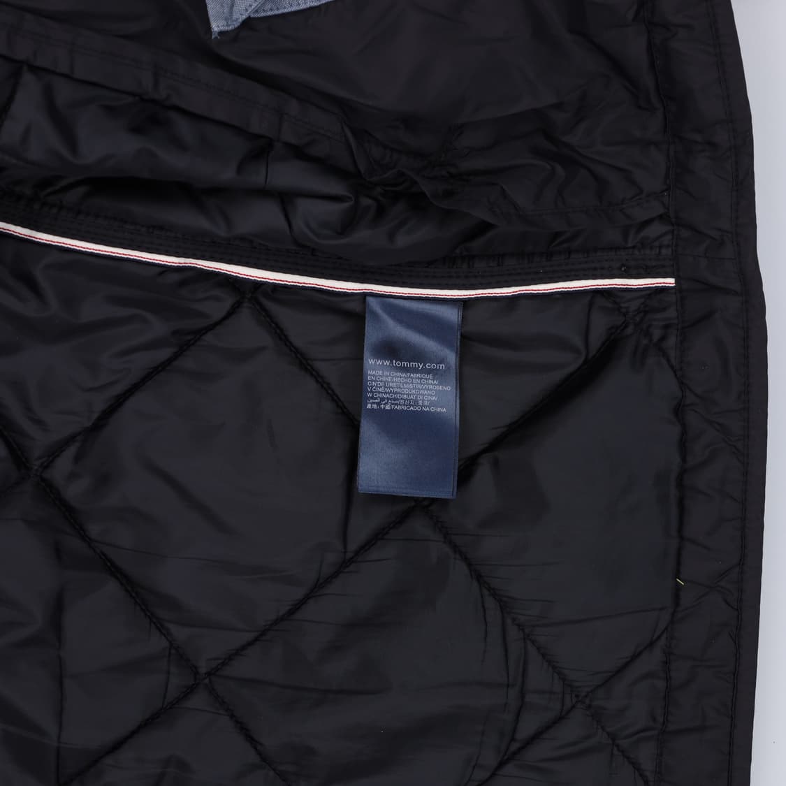 L 타미힐피거 매트 베이직 퀄팅 카라 점퍼 4150 상품이미지6