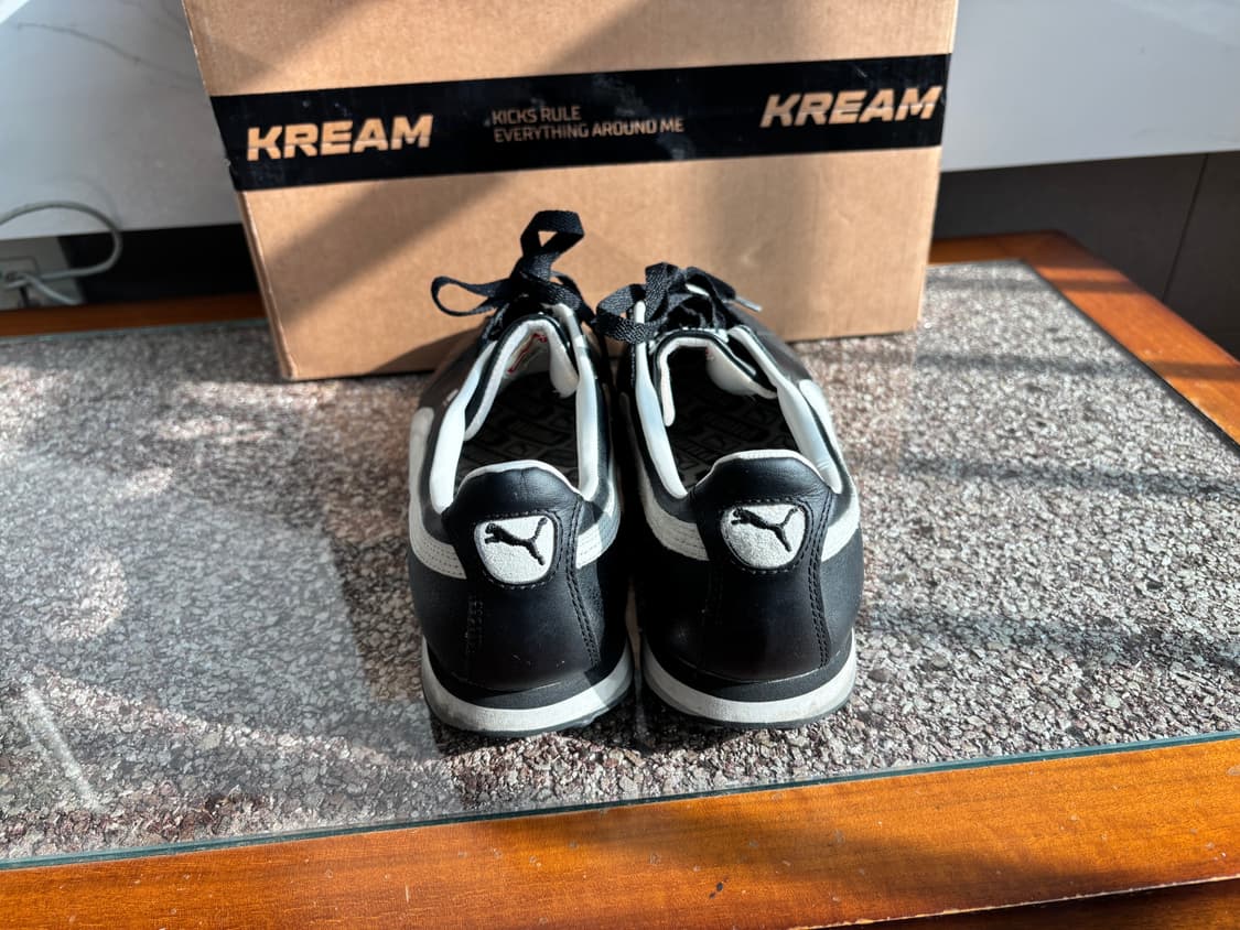 푸마 스니커즈 블랙/화이트 상품이미지5