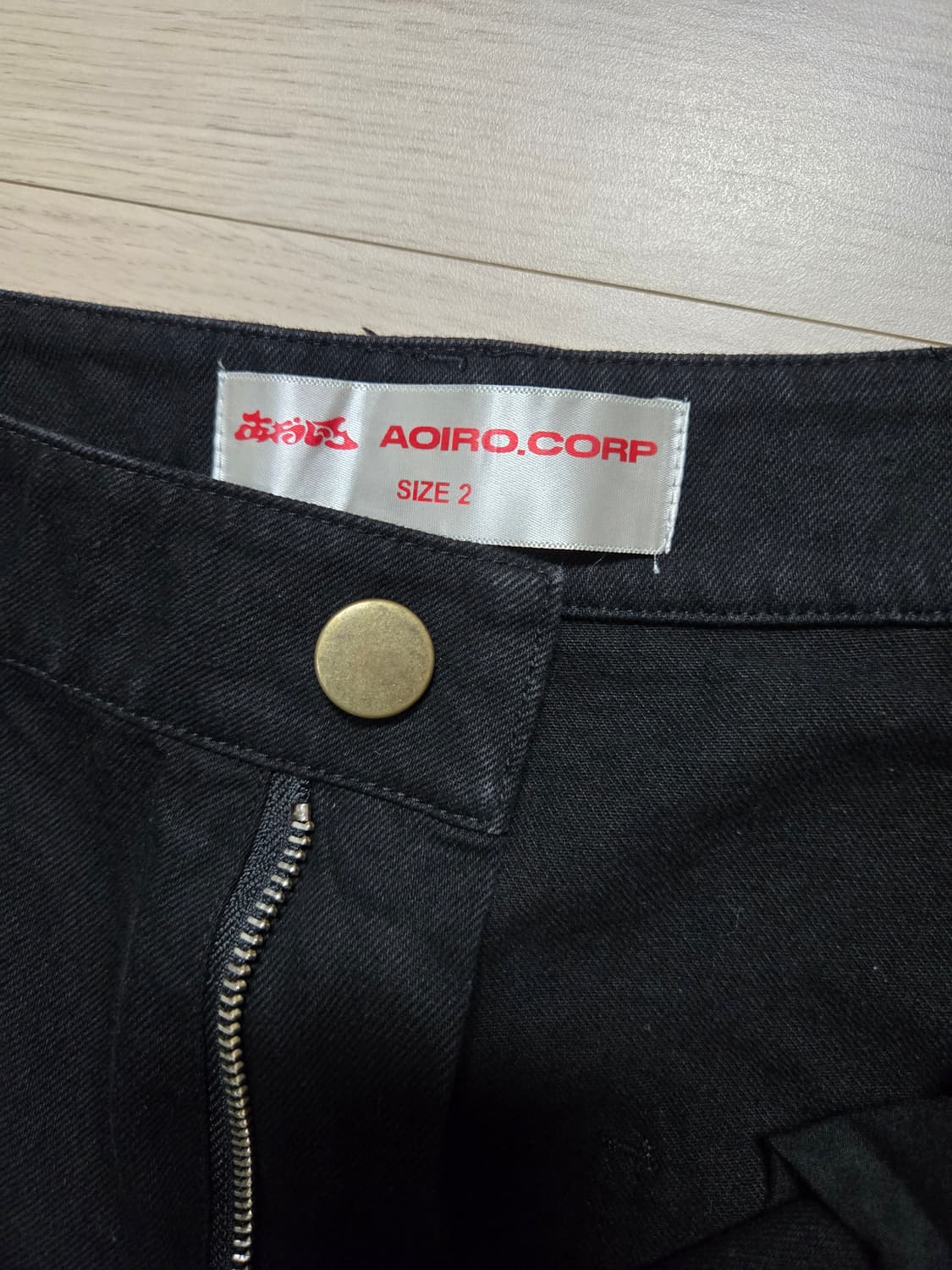 아오이로 페이크 스터드 팬츠 상품이미지3