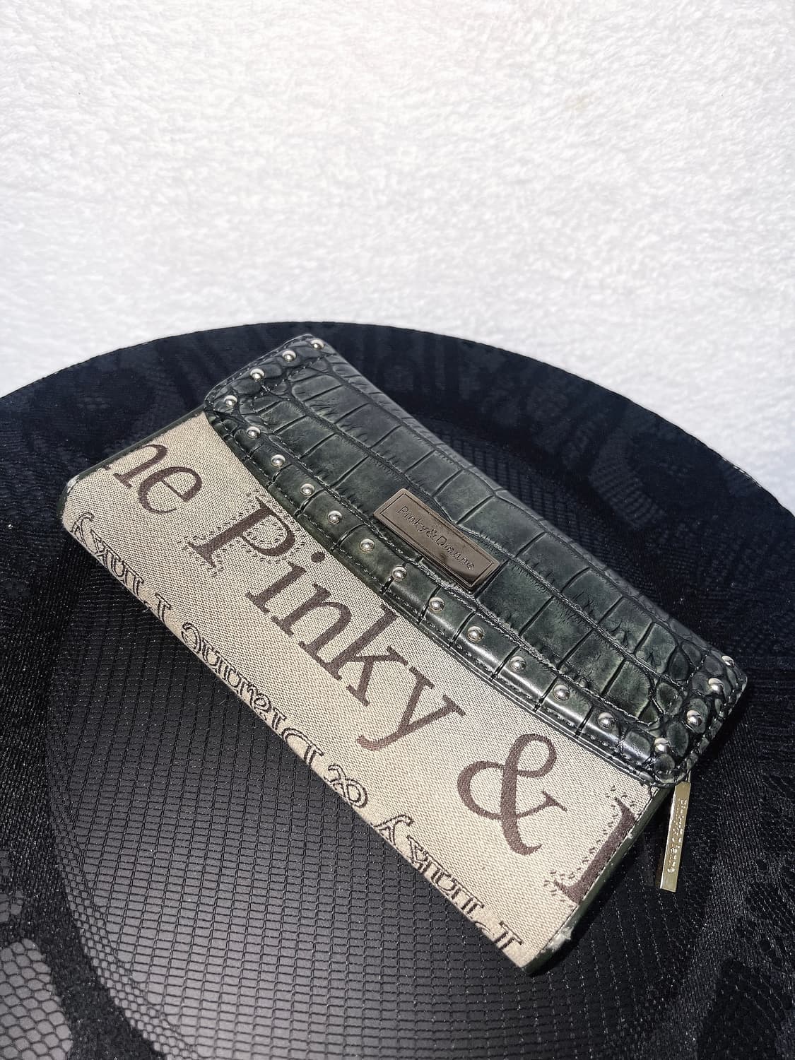Pinky&Dianne 핑키앤다이안 스터드 장지갑 오네갸루 y2k 펑크 상품이미지2