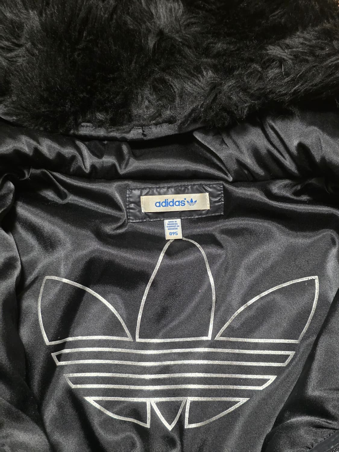 95) 아디다스 퍼 후드 집업 자켓 상품이미지2