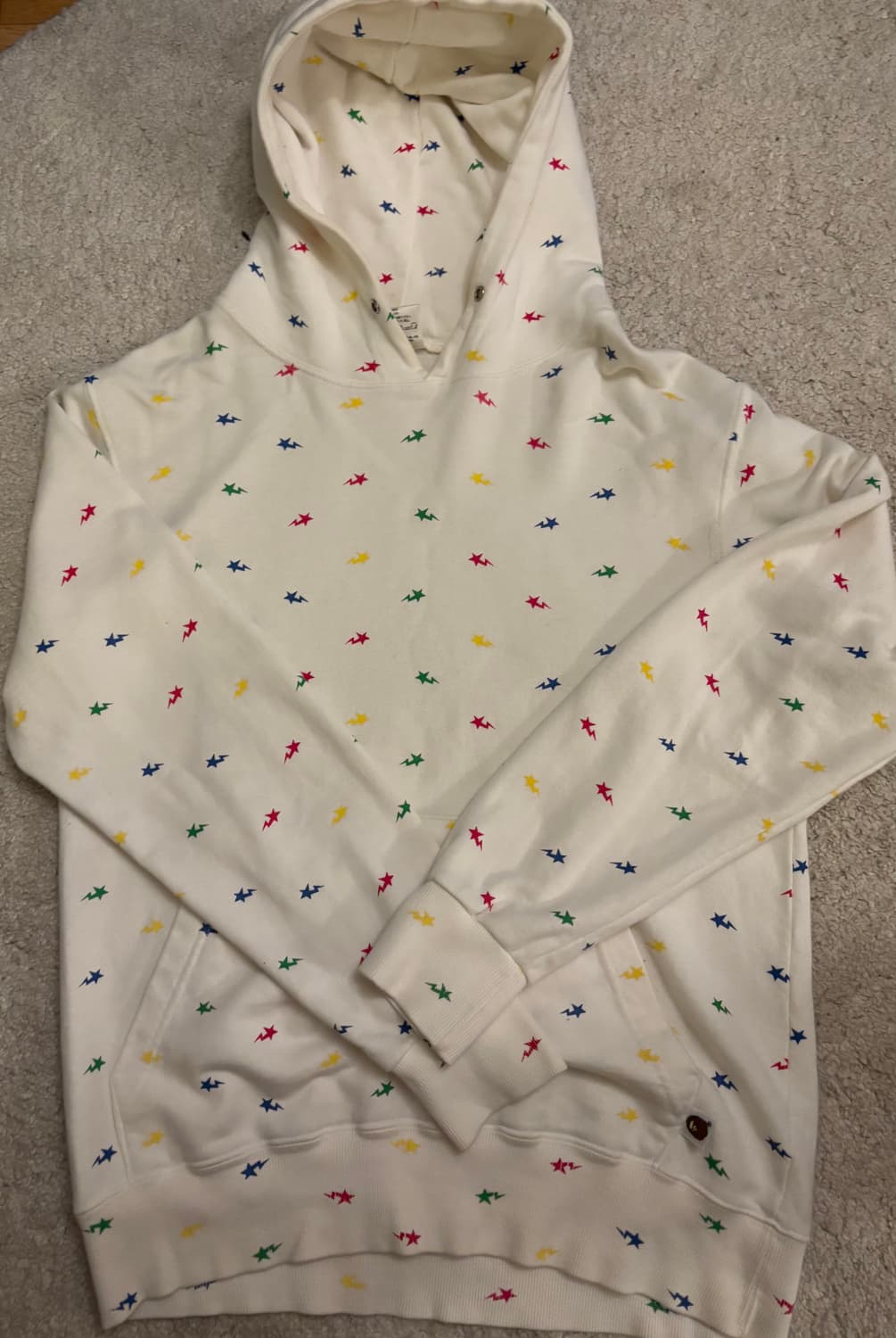 00s 올드 베이프 스타후드 (size: L) 상품이미지2