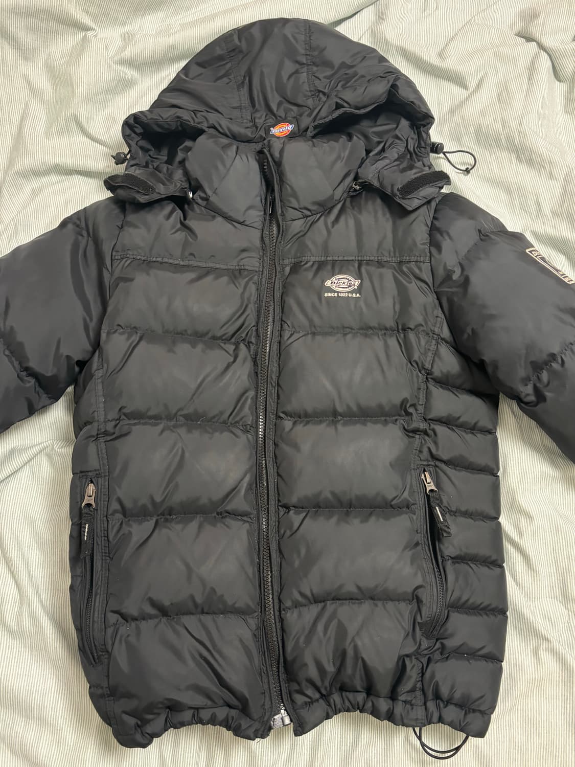 디키즈 패딩 블랙 S 90 상품이미지1