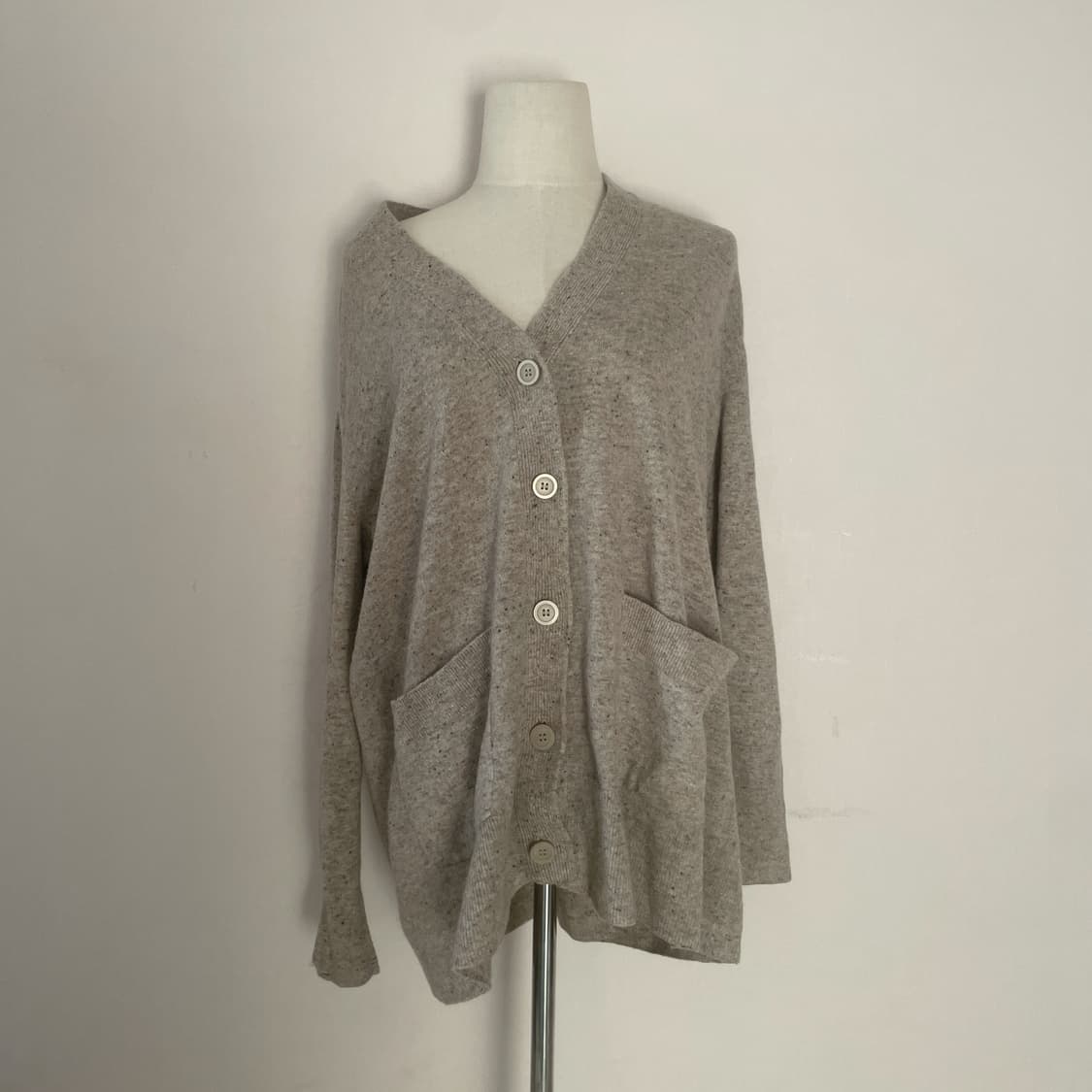 빈티지 가디건 울 가디건 모리 가디건 사와코 하구미 히피그런지 일본빈티지 상품이미지1