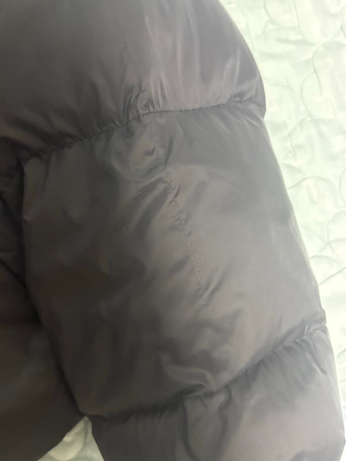 카시코 Embroidered Crop Padding Black 숏패딩블랙 상품이미지3