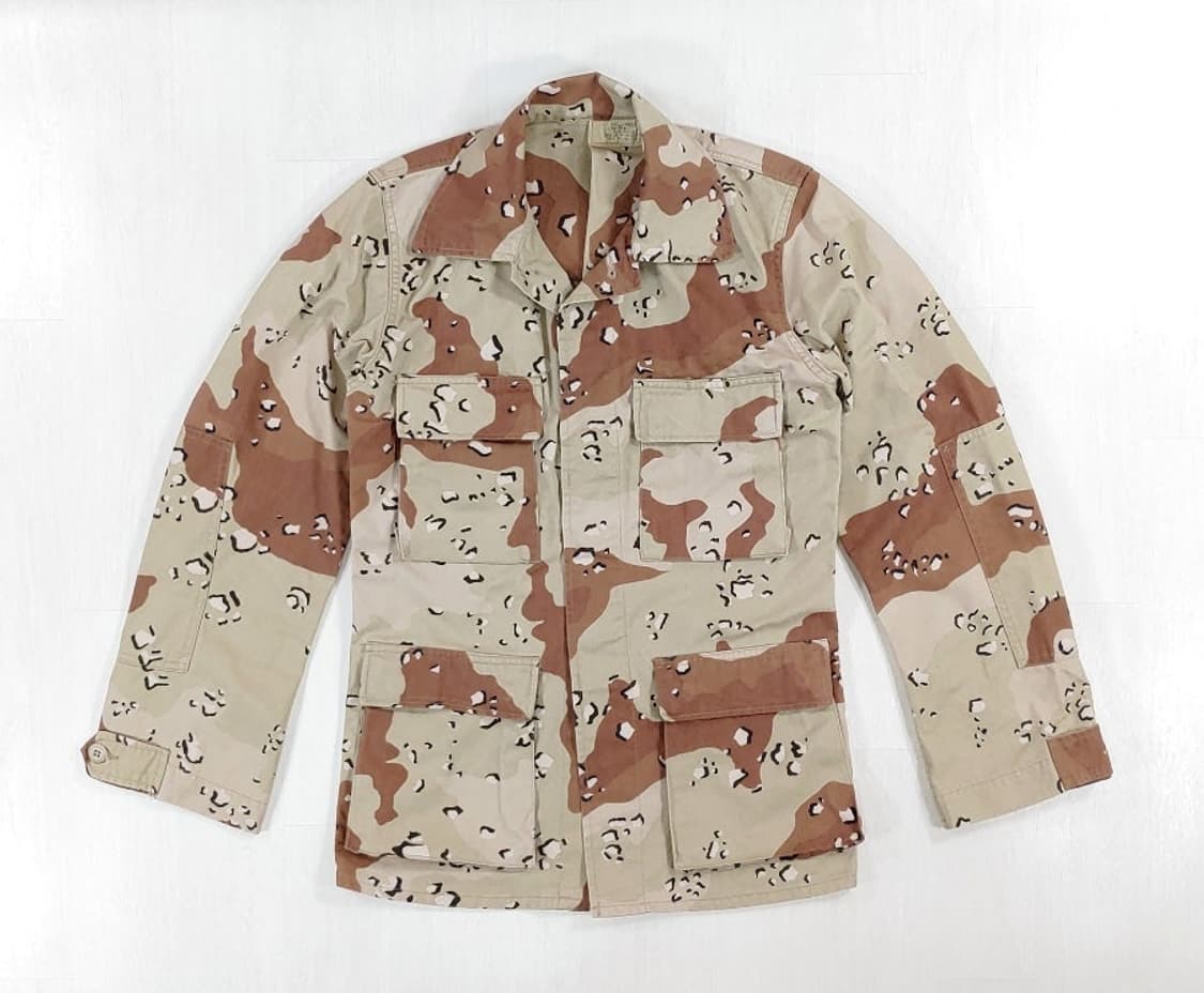 80년대 미군 사막6색 BDU 셔츠 XS-R 상품이미지1