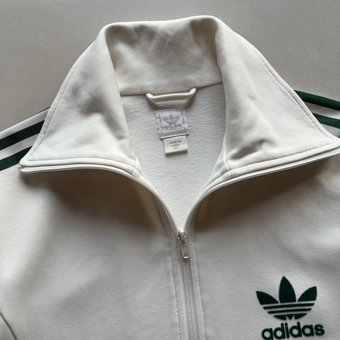 [M]아디다스 유로파 흰초 화이트 그린 트랙탑 져지 상품이미지7