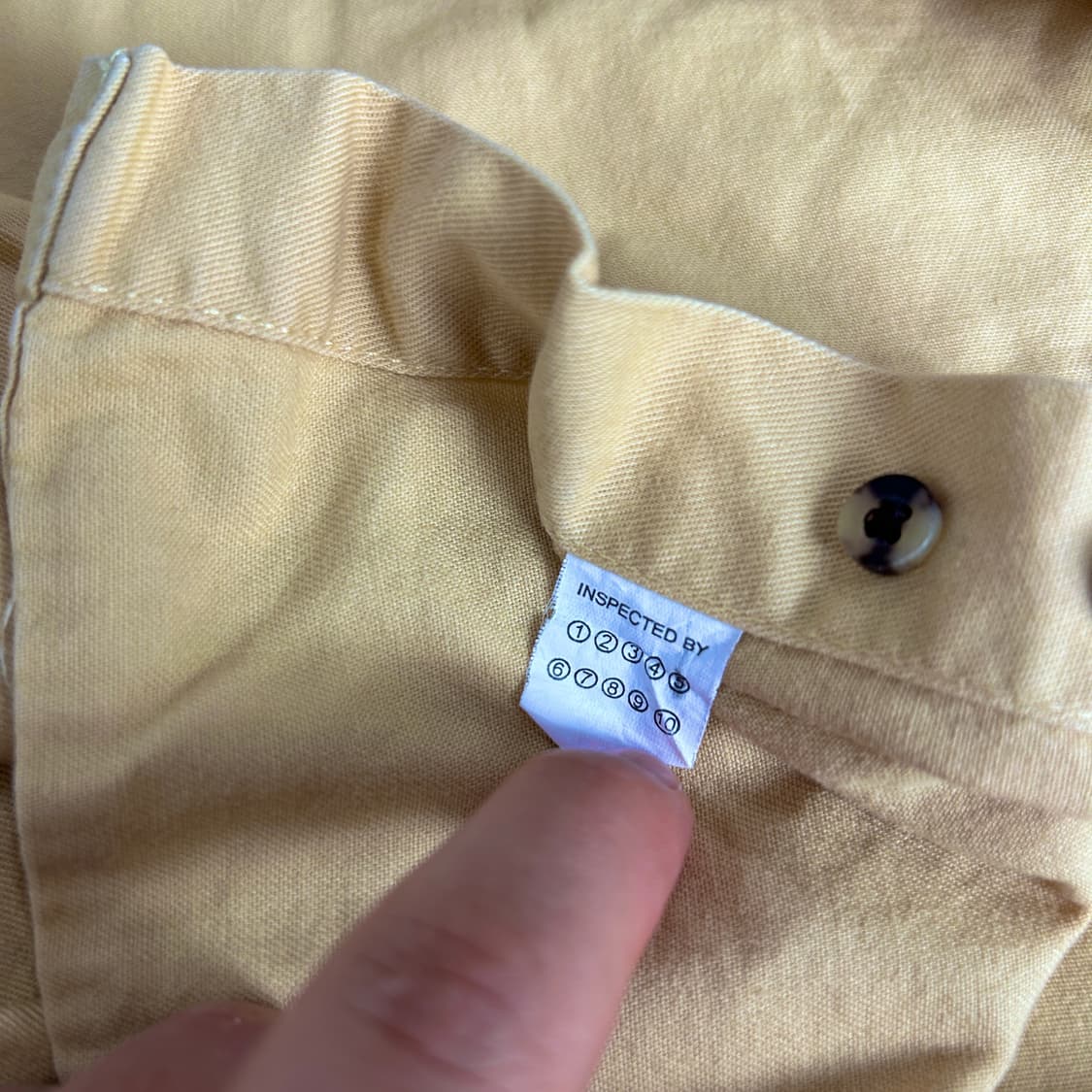 칼하트 머스타드 컬러 셔츠 m 상품이미지4