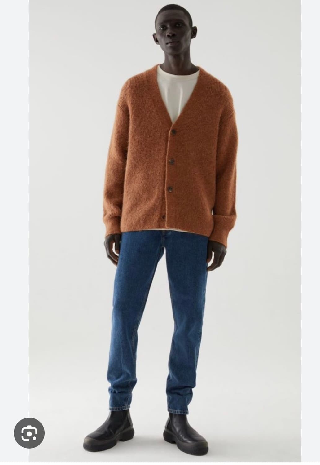 코스 옴므 알파카 울 가디건  상품이미지1