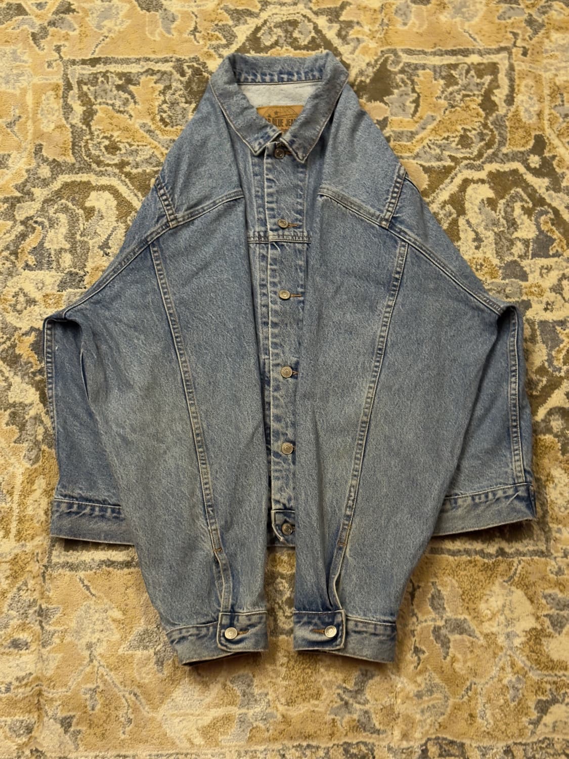 [GAP] 90s 올드갭 오버핏 데님 트러커 자켓 2XL 상품이미지3