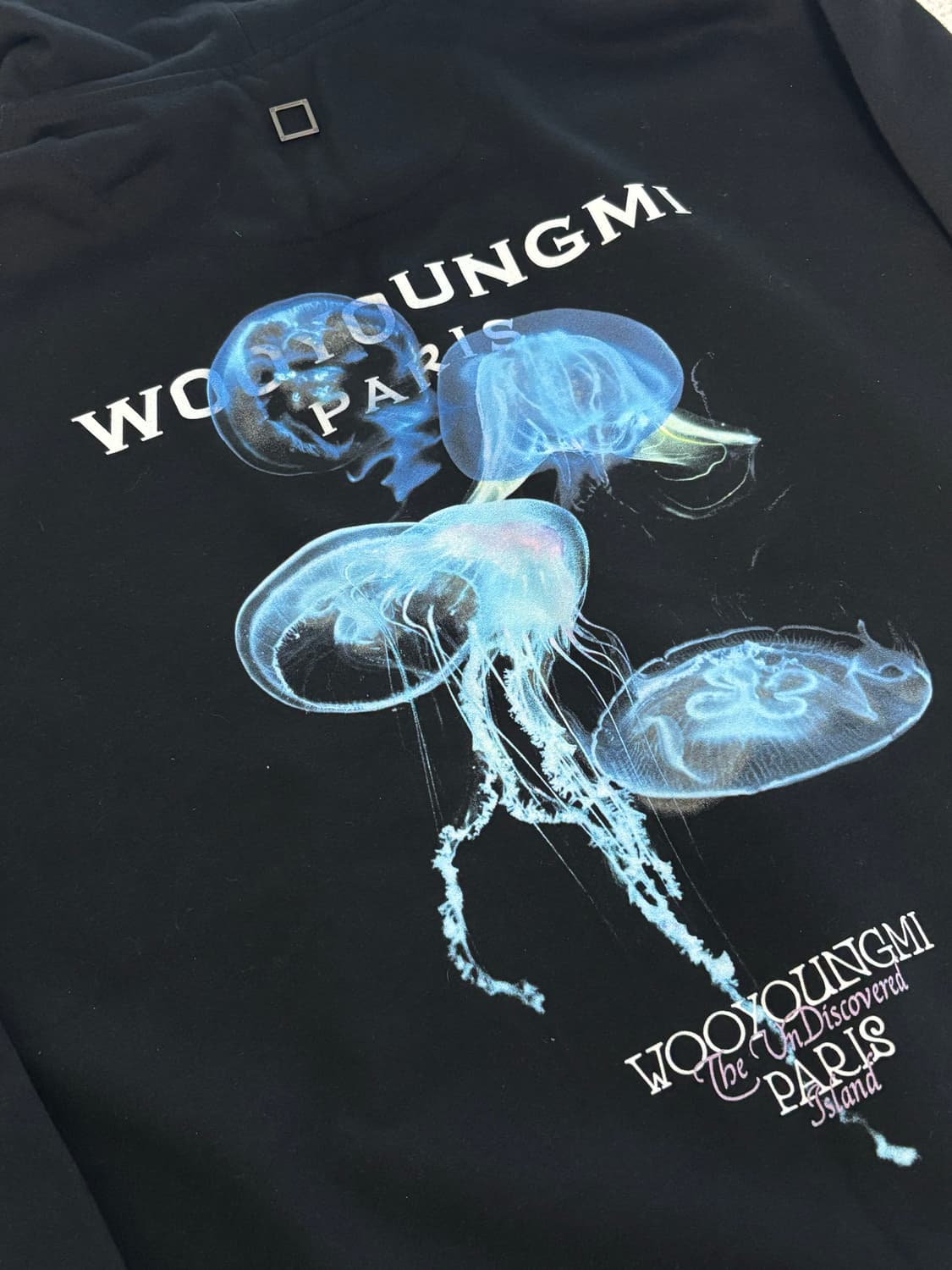 [새상품급] 우영미 24SS 젤리피쉬 야광 후드티 50사이즈 상품이미지2