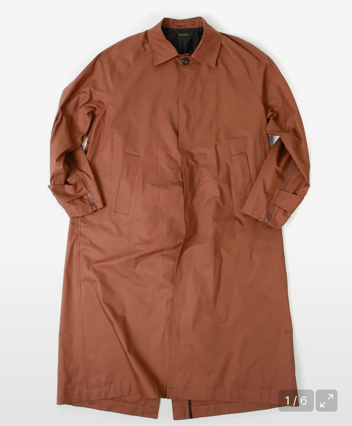 아웃스탠딩 지퍼포인트 코트 상품이미지1