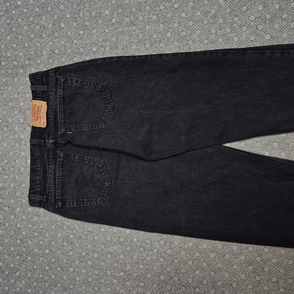 [36] 90s US made 리바이스550 블랙-A139 상품이미지5