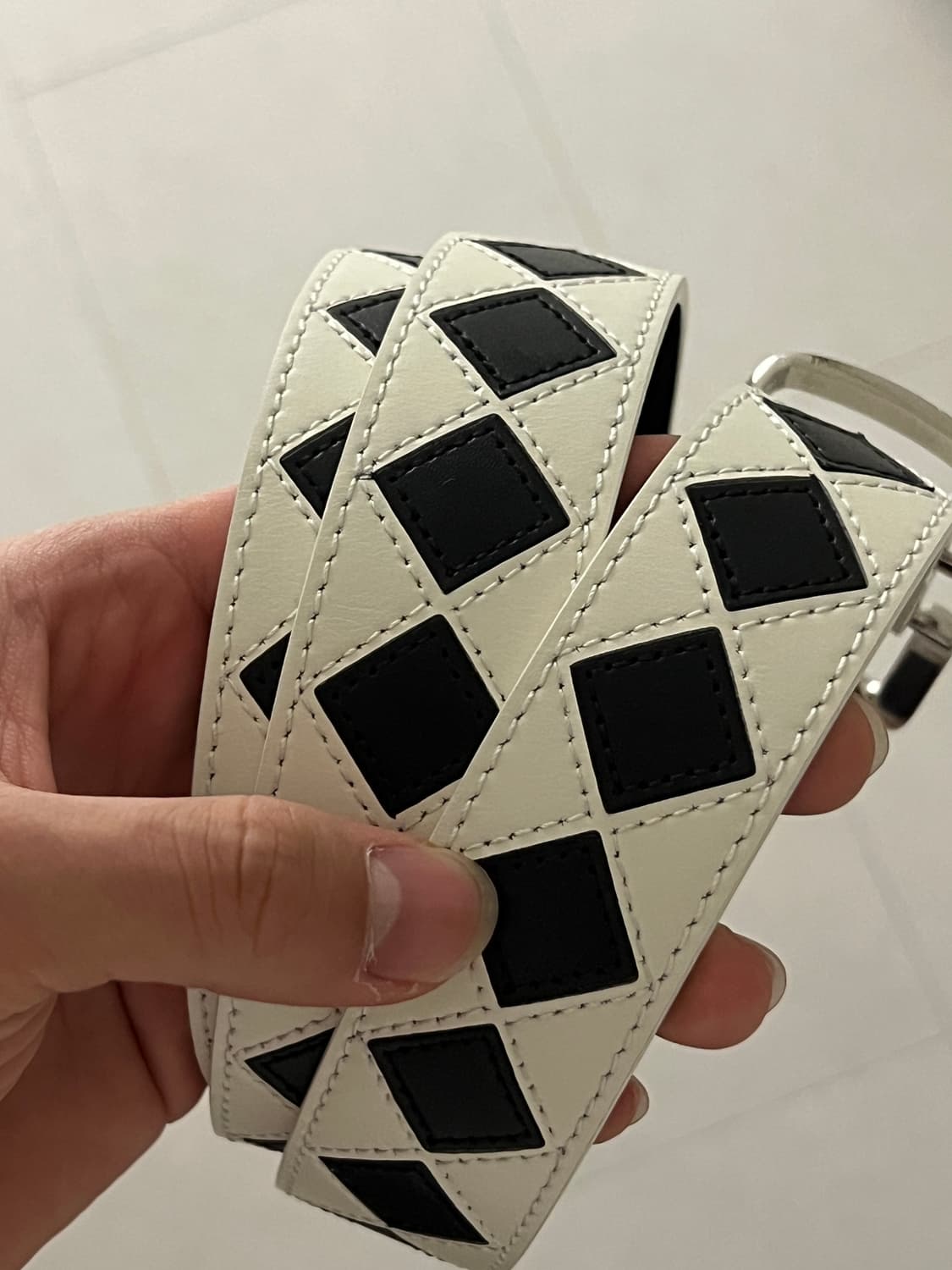 (라스트)스투시 아가일 벨트 L/XL 상품이미지1