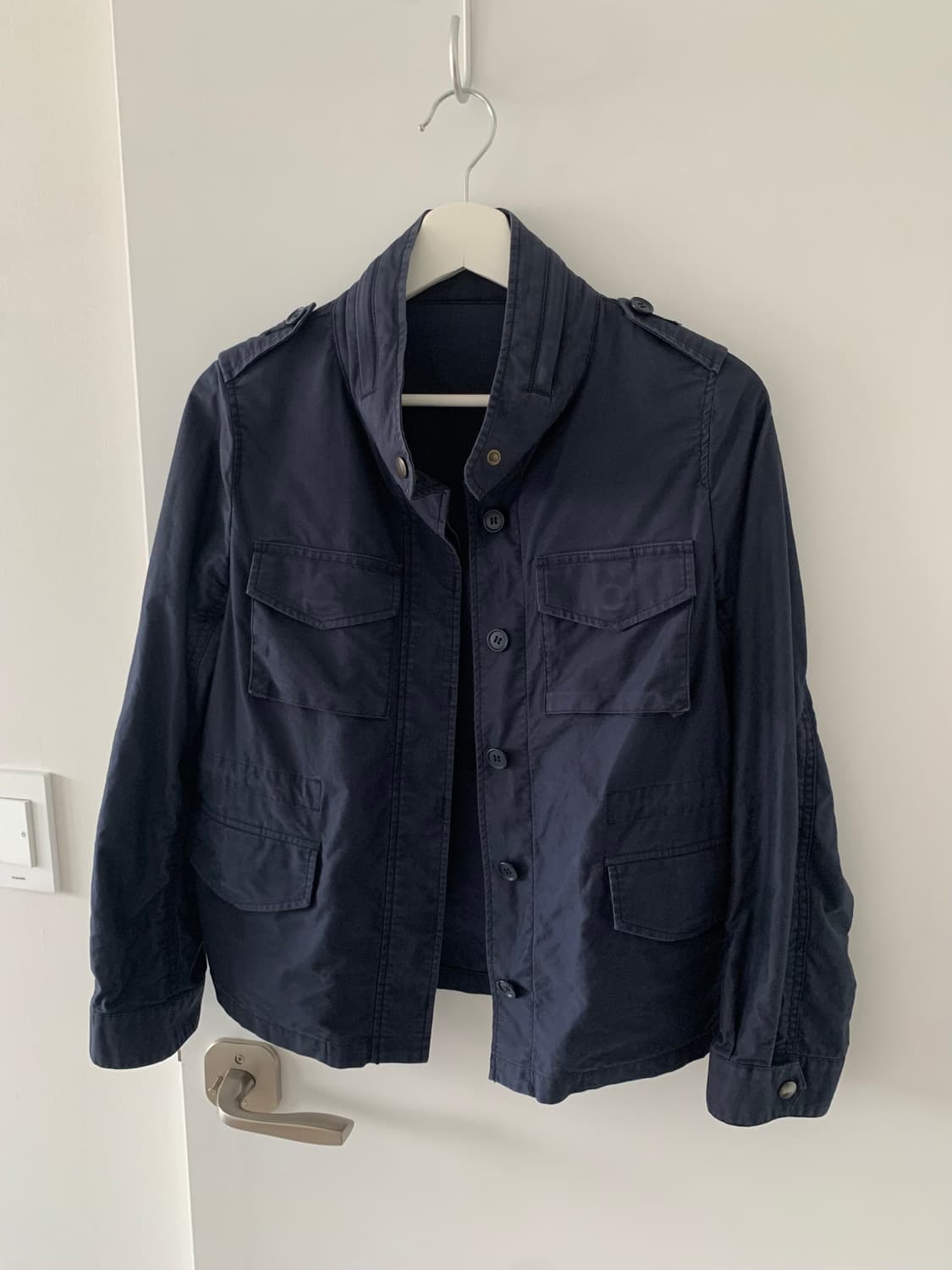 네이비 코튼 자켓 상품이미지6