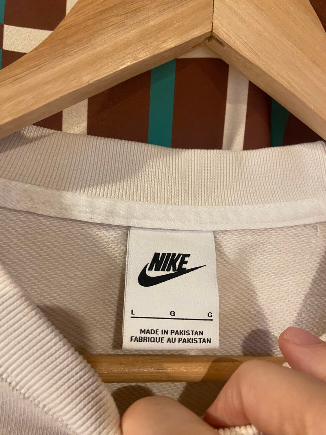 나이키 스우시 테리 크루넥 맨투맨 상품이미지3