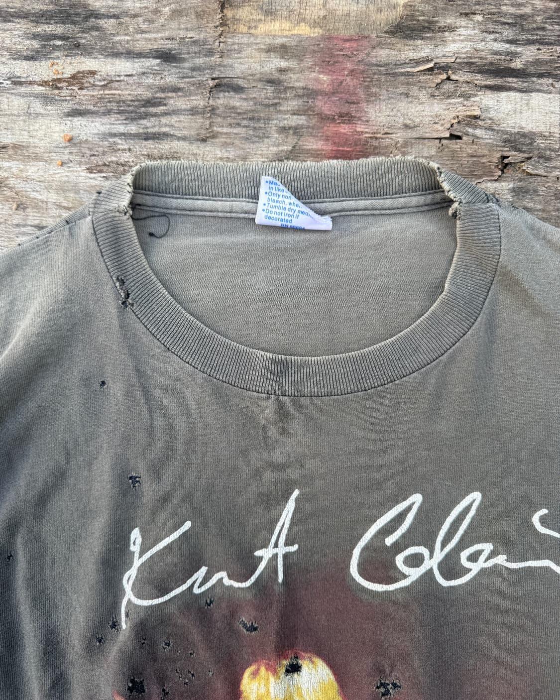 빈티지 커트코베인 1999 티셔츠 상품이미지5