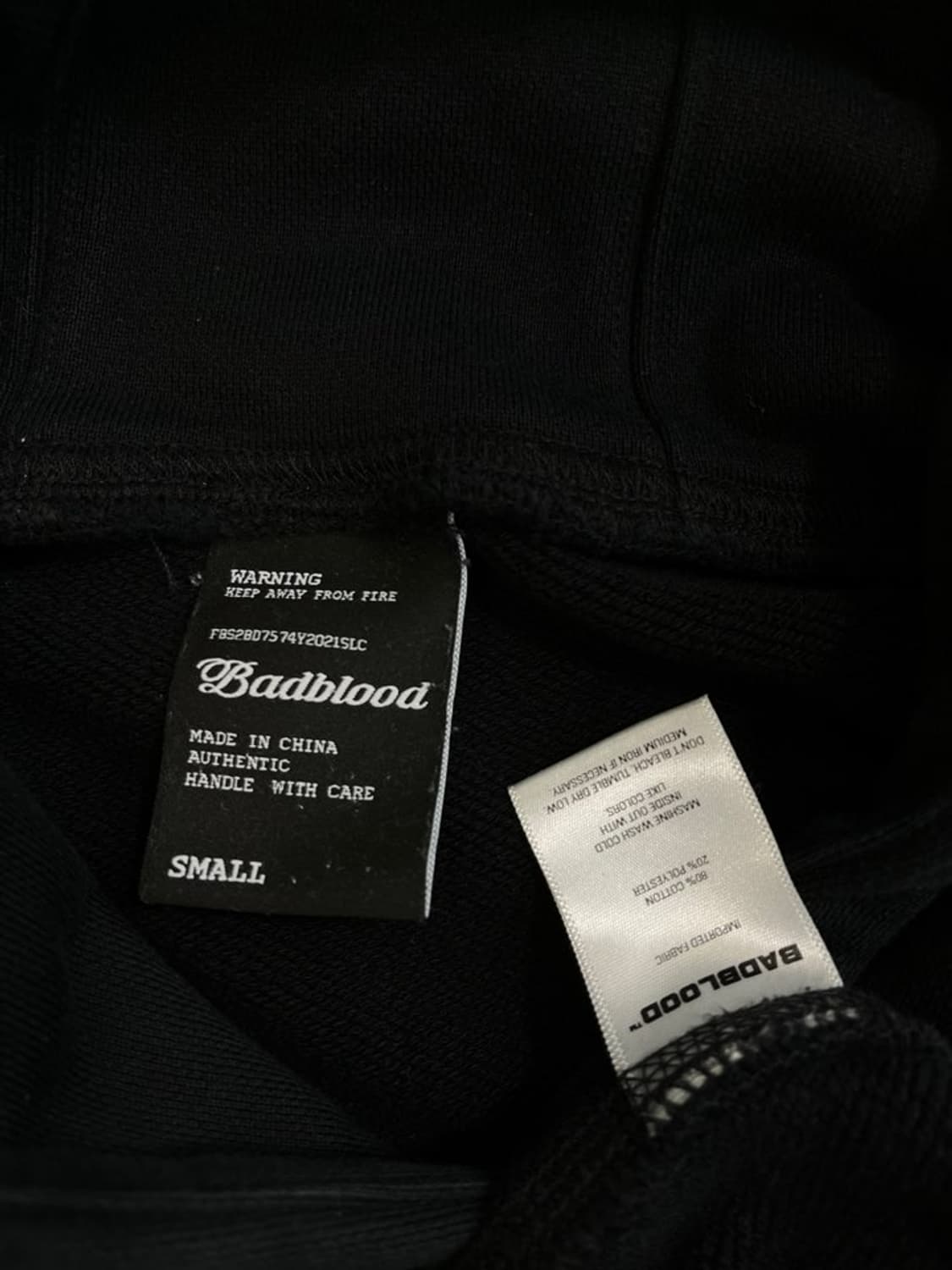 배드블러드 후드 티셔츠/#2681 상품이미지4